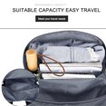 thumbnail image 3 of Ultra Lightweight Foldable Backpack Small Hiking Rucksack Ultralight Water Resistant Travel Packable Daypack-Gray, 3 of 5