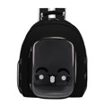 thumbnail image 2 of Mochila para mascotas para perros pequeños, medianos, gatos, , bolsa de transporte con ventilación, Negro Yuyangstore Transportín de viaje para mascotas, 2 of 8