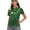 Clover Leopard Print Pattern, variant on Cat Clover Pattern Quick Dry Golf Shirt, Polyester Tennis Shirts Soft Lightweight Athletic Tops for Outdoor Travel Shopping Size Medium