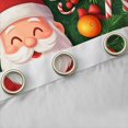 thumbnail image 4 of Castle Fairy Kids Santa Claus Curtains Pack of 2 (42x84 Each),Fresh Fruit Curtains Blackout,Happy New Year Bedroom Curtains,Super Cozy Room Decor, 4 of 6