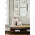 thumbnail image 3 of Sirpi Wallcoverings Francesca Silver Texture Wallpaper, 20.9-in by 33-ft, 57.48 sq. ft., 3 of 3