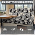 thumbnail image 6 of FOR U DESIGNS Cat Moon Tree Pattern 3 PCS RV Dinette Cushion Covers Wear-Resistan Camper Seat Covers Dinette Booth Camper Cushion Pillow Cover Sofa Slipover for Travel Trailer Couch, 6 of 8