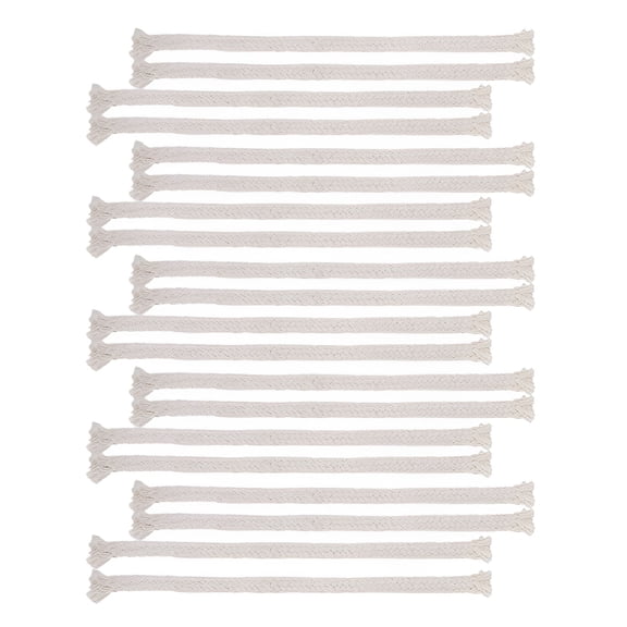 HIBIBUD 20 Pcs Wick Torch Wicks Replacement Oil Lamp Parts Cotton