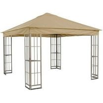 Garden Winds S-J-109DN 10’ x 10’ Gazebo Replacement Canopy Top, UV Treated with Water-Resistant