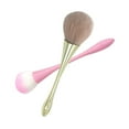 thumbnail image 2 of Electroplating Handle Cosmetic Foundation Blusher Face Blush Powder brush Blusher Brushes Portable Soft Fiber Brush Makeup Tools, 2 of 8