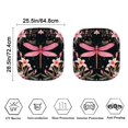 thumbnail image 3 of Yuyamidu Pink Dragonfly Car Window Sun Shades Lily Car Sunshades for Windshield 2pcs Foldable Automotive Windshield Cover Accessories for Van Sedan Truck Keep Your Vehicle Cool, 3 of 5