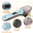 thumbnail image 3 of Juego de tazas medidoras y cuchara medidora Juego de 2 tazas medidoras, escalas de medición ajustables - Cucharadita magnética para cocinar en la cocina y hornear Vhermosa 2033697, 3 of 4
