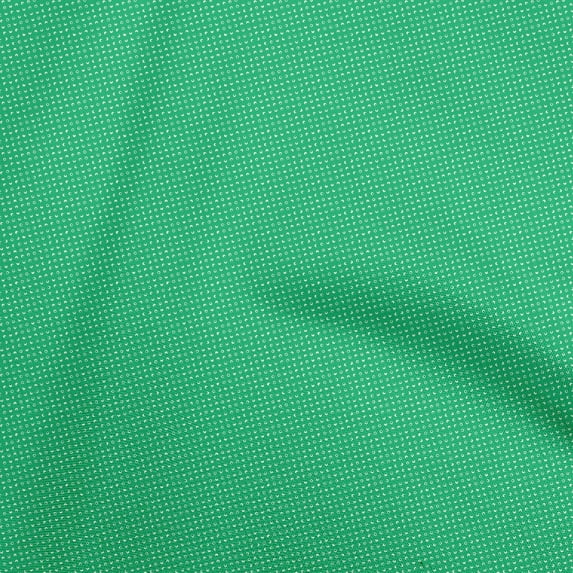 oneOone Silk Tabby Green Fabric Dot Fabric For Sewing Printed Craft Fabric By The Yard 42 Inch Wide