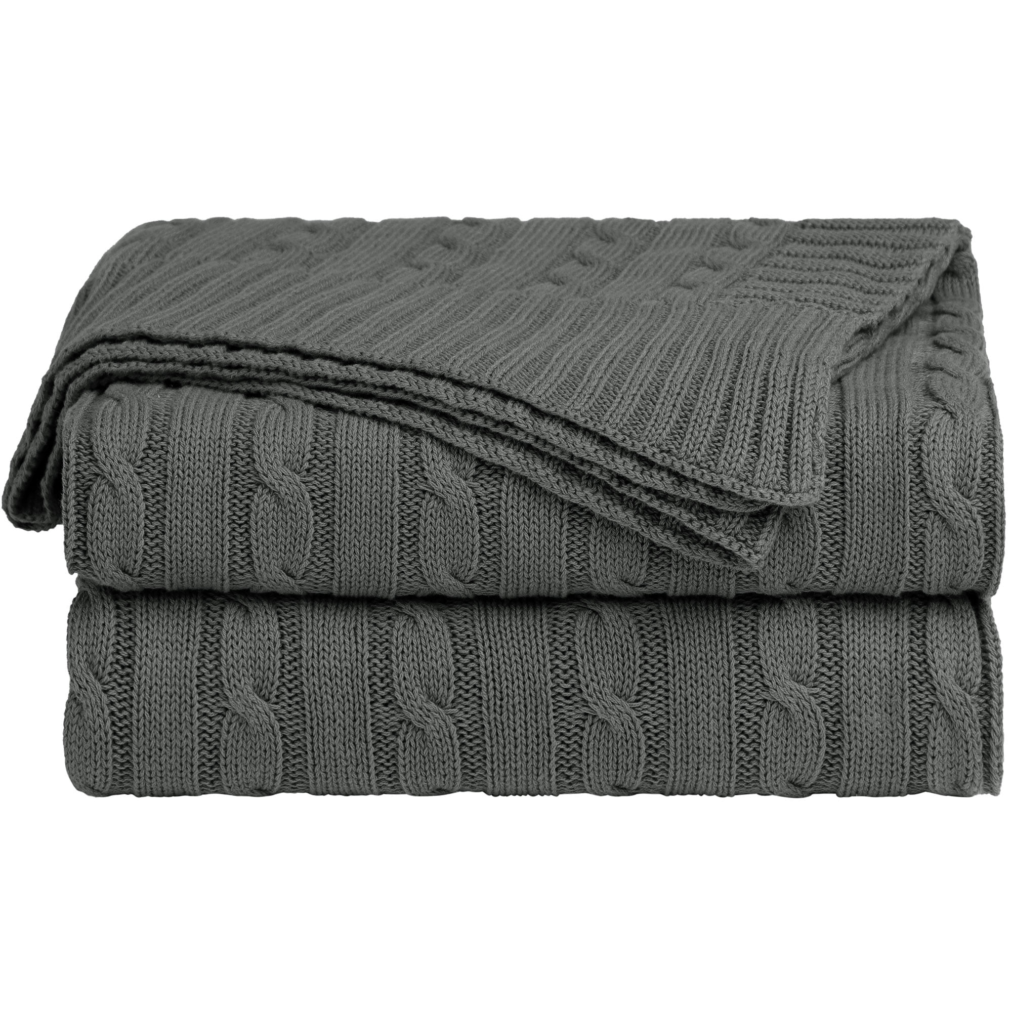 Unique Bargains 100% Cotton Cable Knit 