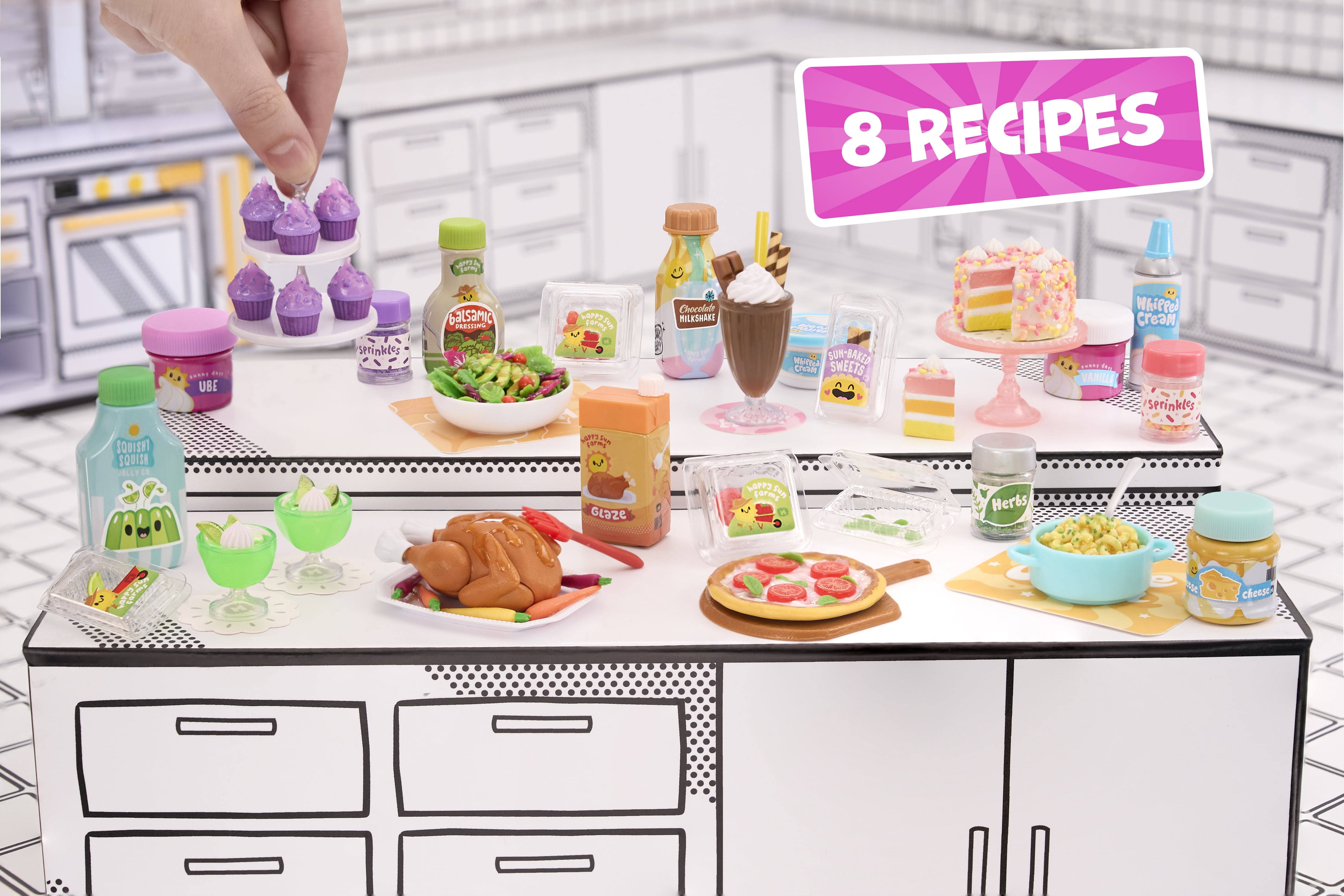 MGA Miniverse Make It Mini Mega Buffet, Collectibles Age 8+