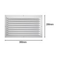 thumbnail image 1 of MYG Couvercle de Ventilation en Métal Carré avec Grille de Ventilation en Maille, 1 of 9