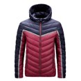 thumbnail image 1 of Chaqueta acolchada de algodón de invierno para hombre Chaqueta acolchada de algodón con capucha Ropa de hombre acolchada de algodón Pompotops  oipoqjl20950, 1 of 3