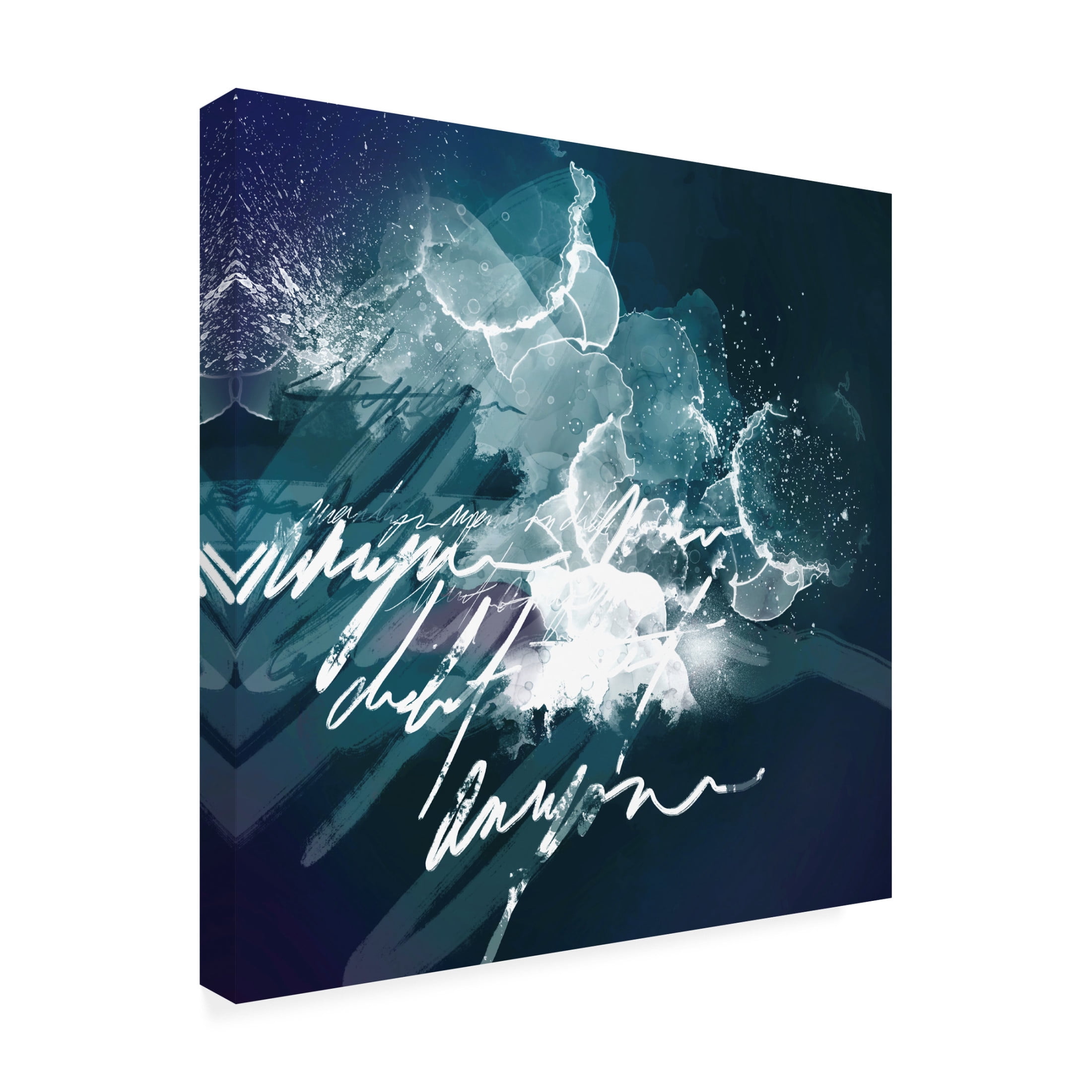 Canvas Wall Art - Hanna Bruer 'Validation' Wall Art for Living Room, Bedroom, or Office Décor by Trademark Fine Art - 18 x 18 Inches