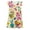 Yellow, variant on Girls Easter Dress Child Cartoon Print Ruffled Sleeve Crew Neck Dresses Cute Breathable Little Girls Festival Summer Dress Light Purple Size 6-7 Years