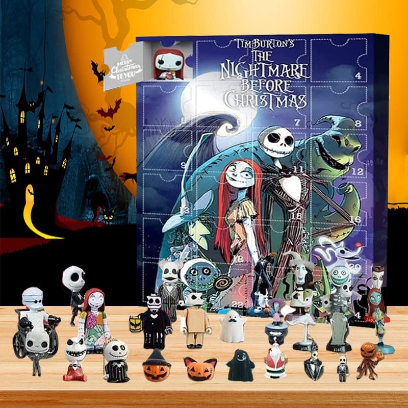 The Nightmare Before Christmas Doll Advent Calendar Countdown Calendar 