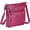 Fuchsia Pink Nappa, variant on Small Crossbody Bags for Women Real Leather Purse Handbags Crossover Over the Pocketbook