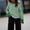 Green, variant on Womens Sweaters Crew Neck Long Sleeve Striped Soft Pullover Knit Relaxed Fit Casual Sweater