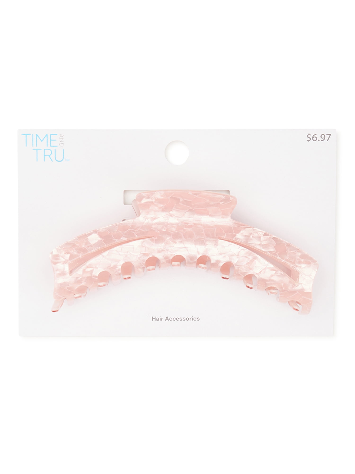 Time and Tru Women's Hair Claw Clip, Extra Large