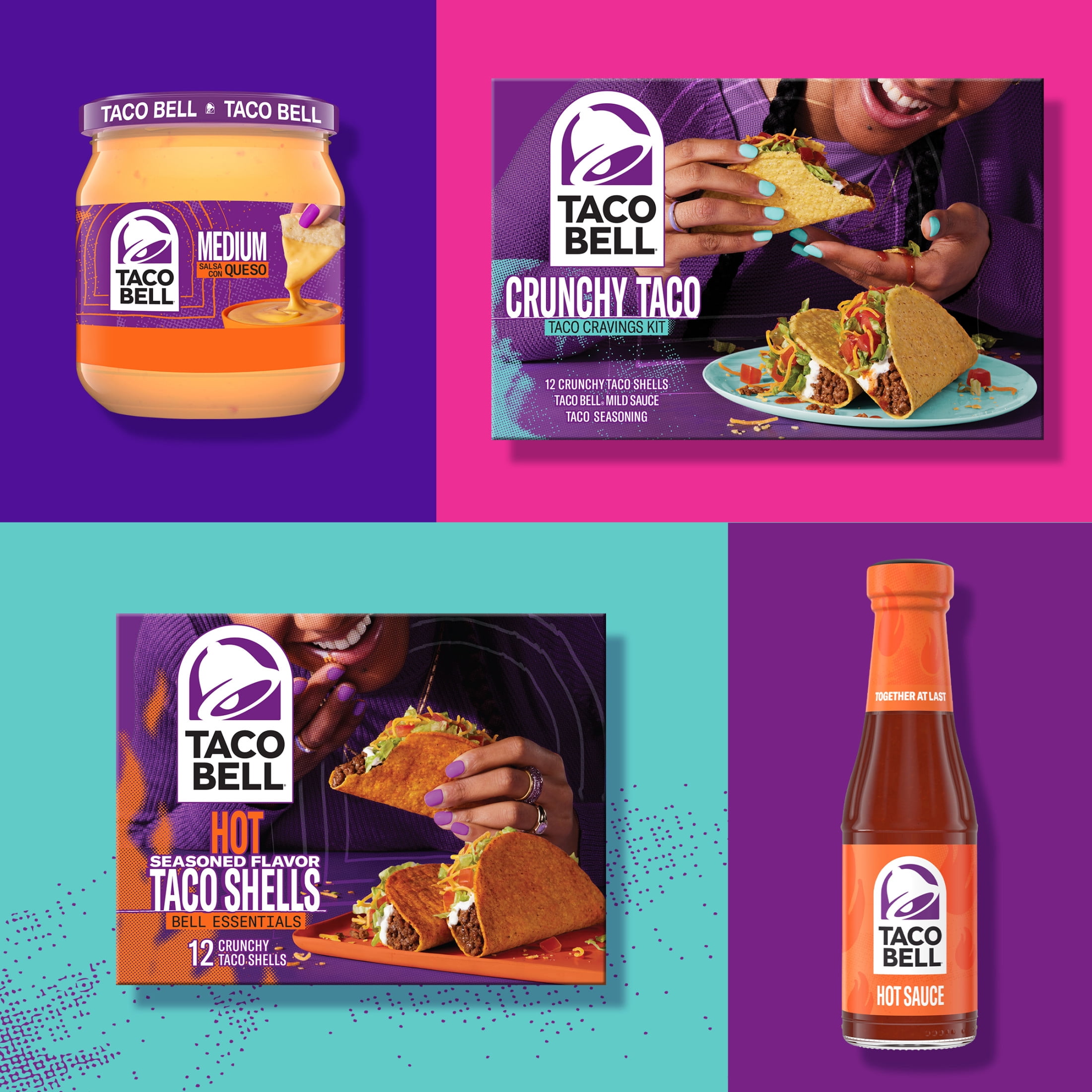 Taco Bell Hot Sauce, 7.5 oz Bottle