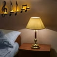 thumbnail image 5 of Candelabro de Nota Musical de 4 Piezas, Candelabro de Pared de Nota Musical Negra, Candelabros de Estilo de Nota Musical de Arte Vintage, Hierro, 5 of 5
