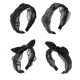 thumbnail image 5 of Jumpingount Banda para el cabello Encaje Orejas de conejo Diamantes de imitación Diademas flexibles para fiesta Accesorio para el cabello nudo colorido Jumpingount AP010008-02B, 5 of 6