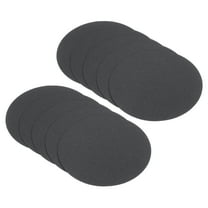 Uxcell 3-inch Round Cardboard Paper, 50 Pcs Blank Disc Circles Slices for Party Decorations DIY Craft, Black