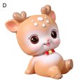 thumbnail image 2 of Gwong Decoración hogareña Lindo diseño de ciervos Estatuilla Modelo Miniatura Modelo Home Desktop Decor Ornament Niños Juguete Gwong 21059820, 2 of 7