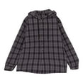 thumbnail image 2 of Handshe Men's Long Sleeve Hooded Shirts, Casual Stylish Checkered UPF 50+ Sun Protection Outdoor Shirts for Hiking Travel Daily Wear, 2 of 7