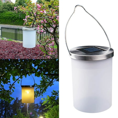 

Lydiaunistar Outdoor Waterproof Solar Light Led Garden Hanging Light Garden Night Light Bucket Shaped