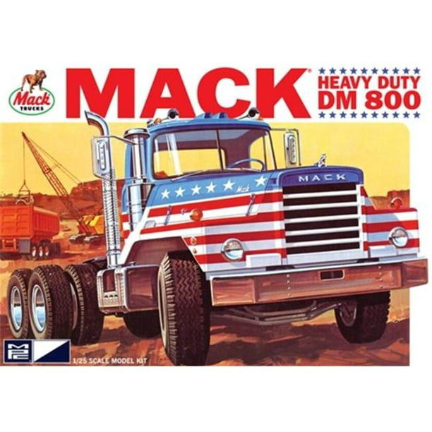 MPC MPC8 99 Mack DM800 Semi Tracteur Plastique Modèle Kit