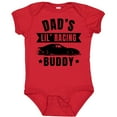 thumbnail image 3 of Inktastic Dads Lil Racing Buddy Boys or Girls Baby Bodysuit, 3 of 5