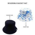 thumbnail image 4 of Empire Cove Paint Splash Bucket Hat Reversible Fisherman Cap Women Men Blue, 4 of 4