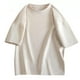 thumbnail image 2 of pstuiky camisetas para hombre, Blusa informal de manga corta con cuello redondo y color liso para hombre ropa de hombre xl, 2 of 7