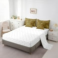 thumbnail image 5 of Manfei Brown Cheetah Print Bedding Comforter Set, Wild Animal Theme Full Bedding Set, Ombre Leopard Print Fitted Sheet Flat Sheet, Ultra Soft Home Decor Reversible 7 Pieces, 5 of 8