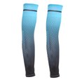 thumbnail image 4 of Arm Sleeves, Sun Protection Moisture Absorption Football Arm Sleeves  For Cycling Light Blue, 4 of 8