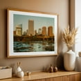 thumbnail image 4 of James River & Richmond Skyline - Richmond Virginia Photography Cityscape Skyline Architecture Bridge Autumn Oak Framed Wall Art Print 12 x 18 inches, 4 of 6