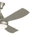 thumbnail image 2 of Kichler Lighting - Ample - 3 Blade Ceiling Fan with Light Kit In Modern, 2 of 9