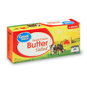 Shop for Great Value Butter Sticks - Walmart.com in Butter & Margar...