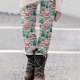 thumbnail image 3 of MKLEKYY Leggings de compresión para mujer Leggings para mujer Leggings de entrenamiento Pantalones con estampado navideño de bloques de color Leggings suaves y elásticos 209, 3 of 4