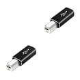 thumbnail image 4 of Greeniant Adaptador USB tipo c Oficina en el hogar de dispositivos convertidores de adaptación rápidos de a Herramienta de transferencia de Cabeza recta/Negro 2Conjunto, 4 of 6
