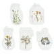 thumbnail image 4 of Juego de marcapáginas de flores secas | Espécimen de planta en relieve transparente | Patrón de jarrón | 30 Piezas | Marcapáginas florales frescos prensados pequeños | Regalo escolar | 30 mm x 88 mm, 4 of 8