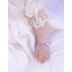 thumbnail image 5 of Pulsera Cherished Moments Baptism to Bride Silver Pearl, 5 of 7