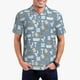 thumbnail image 1 of Fotbe Blue Bathroom Camiseta Polo de Golf para Hombre con Estampado – Camisa Deportiva Transpirable con Cuello Abotonado-X-Large, 1 of 6