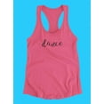 thumbnail image 3 of Dance Text. Tank Women -Image by Shutterstock, Female XX-Large, 3 of 4