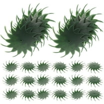 Soimiss DIY Sepals Supplies Floral Calyxes Green Plastic 50Pcs