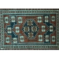 thumbnail image 1 of Ahgly Company Indoor Rectangle Persian Light Blue Traditional Area Rugs, 6' x 9', 1 of 4