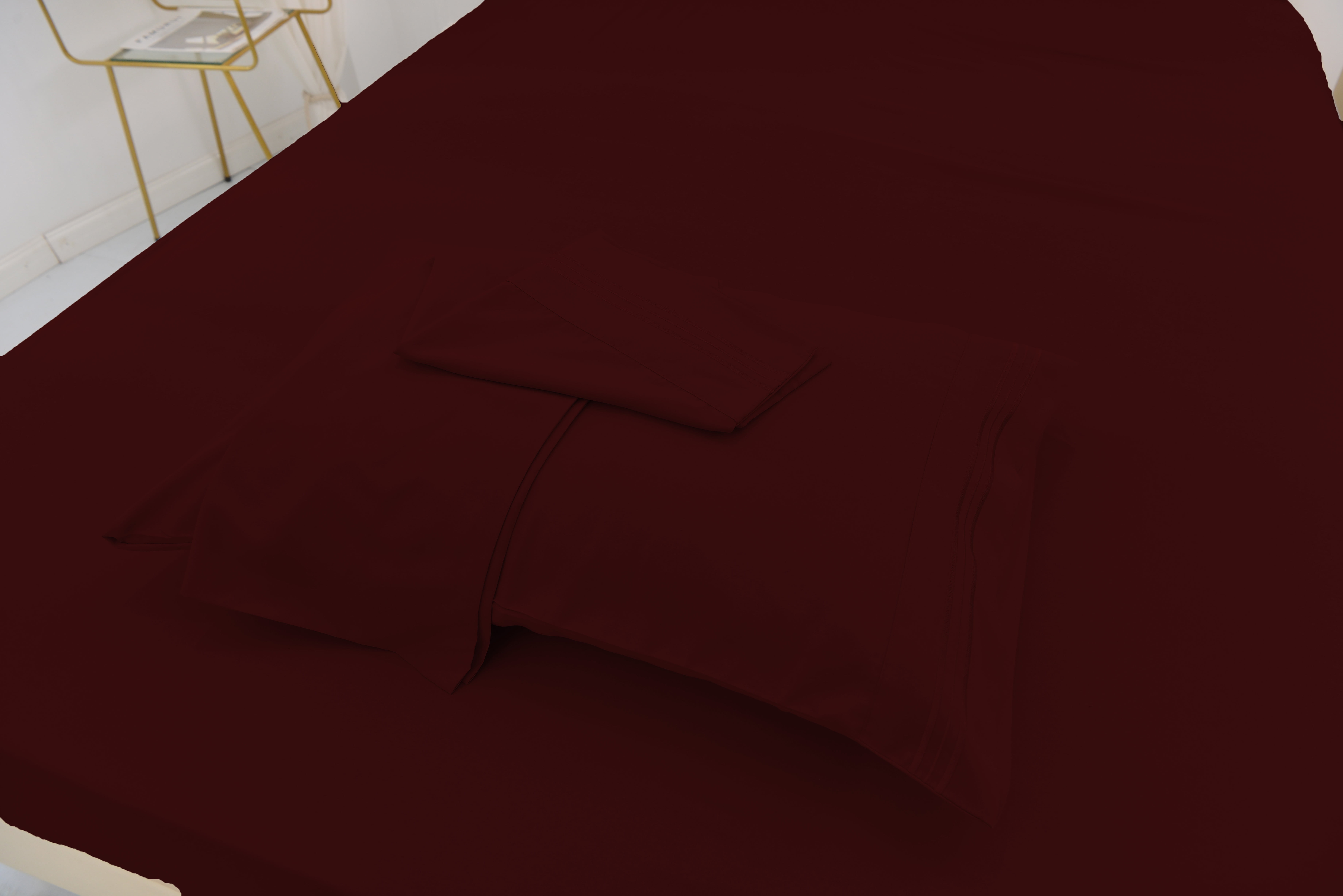 Full Size Bamboo Derived Rayon Bed Sheet Set Softer than Cotton