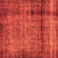 thumbnail image 1 of Ahgly Company Indoor Square Abstract Orange Modern Area Rugs, 5' Square, 1 of 4