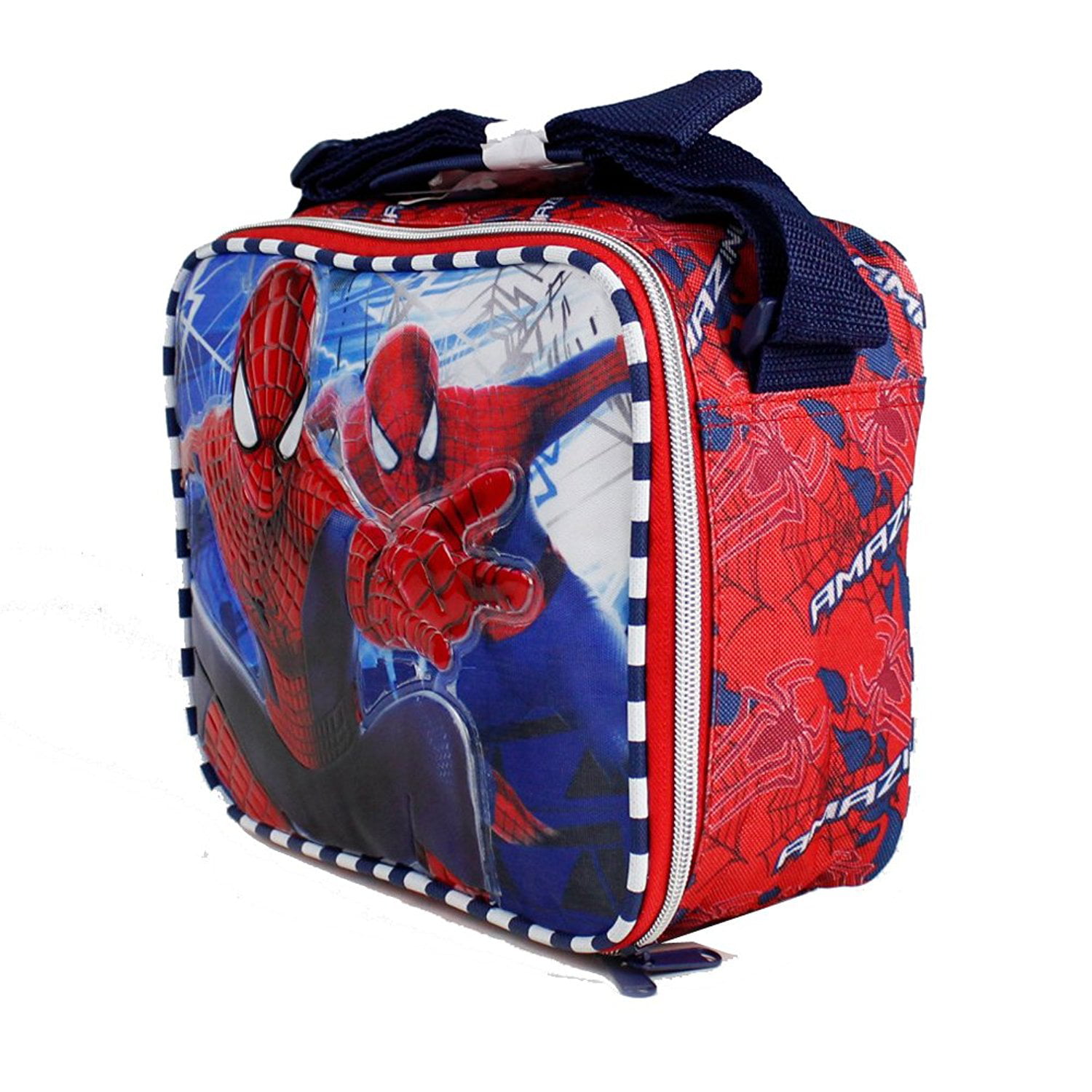 MARVEL AMAZING SPIDERMAN ULTIMATE SCHOOL SANDWICH LUNCH BAG INSULATED TOTE BOYS 