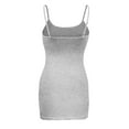thumbnail image 2 of ShezPretty Women's Basic Cami with Adjustable Spaghetti Straps Tank Top (2XLarge, H. Grey), 2 of 4